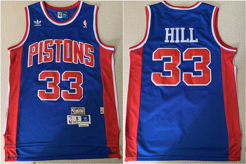 Pistons 33 Grant Hill Blue Mesh Hardwood Classics Jersey,We sell and wholesale Pistons 33 Grant Hill Blue Mesh Hardwood Classics Jersey on line form chian!
